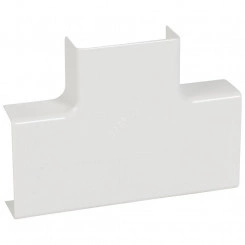 DLPL Угол плоский Т-образный 40x16-12.5 белый