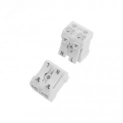 Клемма пружинная соединительная КСП 2-полюсная 100шт