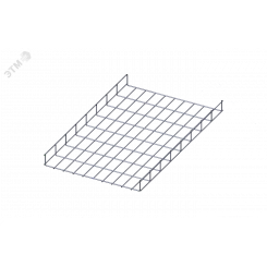 Лоток проволочный прямой  диаметр проволоки 4 мм  ПП4.450.60.3000.8.0