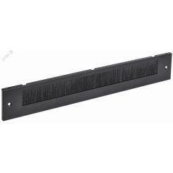 Панель с щет. вводом для цоколя 800мм черная ITK by ZPAS