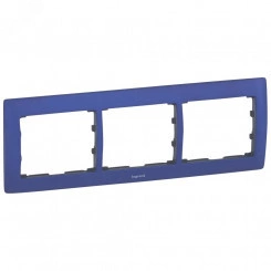 Galea Life Рамка 3 поста горизонтальная Magic Blue Galea Life Рамка 3 поста горизонтальная Magic Blue