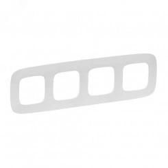 Valena ALLURE Рамка 4 поста жемчуг универсальная