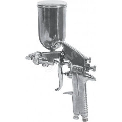 Краскопульт пневматический, алюминиевый верхний бачок 300 мл, 1.5 мм Краскопульт пневматический, алюминиевый верхний бачок 300 мл, 1.5 мм