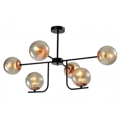 Люстра  Rivoli Afina 3076-306 6 х E14 40 Вт модерн