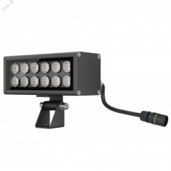 Светильник LED ЛУЧ 15Вт 1650Лм КСС К9 3,0К IP67 экран 180