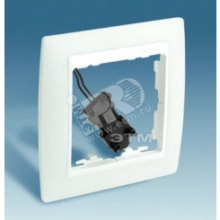 Рамка на 1 пост для 26550-, 26526-, 75431-, 75432-, 75464-, 75528-39, S82, светящаяся