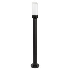 Садово-парковый светильник ЭРА НТУ 01-60-013 Поллар напольный черный IP54 Е27 max60Вт h1040мм