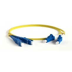 Патч-корд FC-D2-9-LC/UR-SC/UR-H-7M-LSZH-YL волоконно-опт. (шнур)SM9/125(OS2)