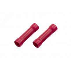Гильза соединительная изолир L-32 мм 6-10 кв мм (ГСИ 10 ГСИ 6,0-10,0) красная