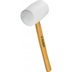 Киянка белая резиновая 1100 г Киянка белая резиновая 1100 г