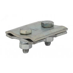 Зажим плашечный ПА-2-2 (9,6-11,4 мм2) 3 болта (Б0038783) ЭРА Зажим плашечный ПА-2-2 (9,6-11,4 мм2) 3 болта (Б0038783) ЭРА