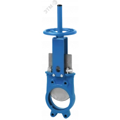 Затвор шиберный (нож) EX-01-065-HW-E DN 65 PN 10 м/ф EPDM штурвал Затвор шиберный (нож) EX-01-065-HW-E DN 65 PN 10 м/ф EPDM штурвал