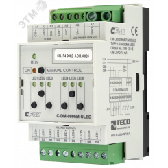 Диммер C-DM-0006M ULED C-DM-0006M ULED: CIB, 6 каналов диммирования LED лент 12-24VDC, max. 4A/на канал