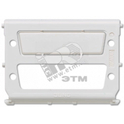 Монтажная вставка для двойных 25-полюсных разъемов D-типа