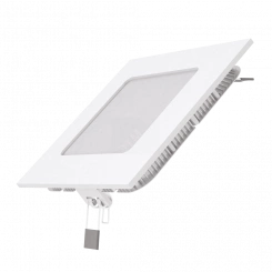 Светильник светодиодный встраиваемый ДВО-6 Вт 360  Лм 3000К квадрат IP20 монтажный d105х105 мм 120х120х22 мм 180-265 В Slim Gauss