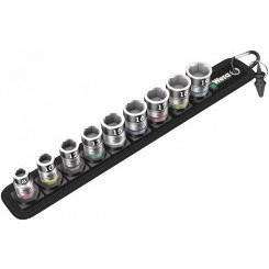 Набор торцевых головок Belt B 1 Zyklop с функцией фиксации крепежа DR 3/8 10 предметов комплектация: 9x 8790 HMB HF торцевая головка Zyklop 3/8 с функцией фиксации крепежа: 8.0x29.0 10.0x29.0 12.0x29.0 13.0x29.0 15.0x29.0 16.0x29.0 17.0x29.0 18.