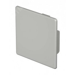 Заглушка кабельного канала торцевая WDK 60x60 мм (ПВХ, серый)