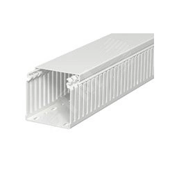 Распределительный кабельный канал LKVH N 75x75x2000 мм (светло-серый) Распределительный кабельный канал LKVH N 75x75x2000 мм (светло-серый)
