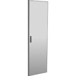 Дверь металлическая ITK для шкафа LINEA N 47U 600 мм серая
