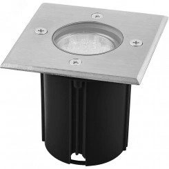 Светильник светодиодный уличный ДВУ LEDх18 с лампой G5.3 IP65 квадратный