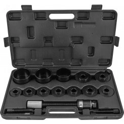 Набор для снятия и установки ступицы и подшипников, 15 предметов Набор для снятия и установки ступицы и подшипников, 15 предметов