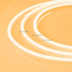 Гибкий неон ARL-NEON-1608PH-SIDE 24V Amber (ARL, 8 Вт/м, IP65)
