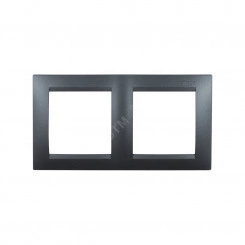 Simon15 Рамка на 2 поста графит