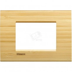 LivingLight Рамка прямоугольная 3 поста Бамбук
