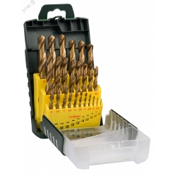 Сверло металлическое HSS-TiN (25шт) Сверло металлическое HSS-TiN (25шт)
