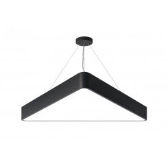 Светильник светодиодный Geometria Delta SPO-152-B-40K-048 48Вт 4000К 3500Лм IP40 800*800*80 черный подвесной ЭРА