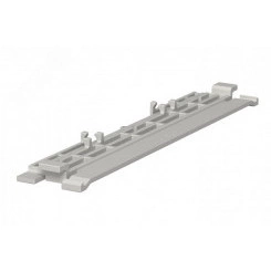 Фиксатор крышки кабельного канала WDK h=210 мм (ПВХ,светло-серый)