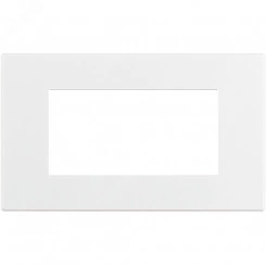 AXOLUTE Air Рамка 4 модуля итальянский стандарт матовый белый AXOLUTE Air Рамка 4 модуля итальянский стандарт матовый белый