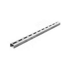 Профиль перфорированный П-образный 32х20х3000, толщ. 2,0 мм, Сендзимир цинк