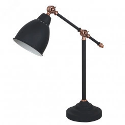 Настольная лампа Arte Lamp BRACCIO A2054LT-1BK Настольная лампа Arte Lamp BRACCIO A2054LT-1BK