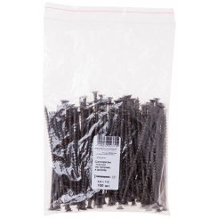 Саморез гипсокартон/дерево 4,8х110 черный (100шт) Саморез гипсокартон/дерево 4,8х110 черный (100шт)