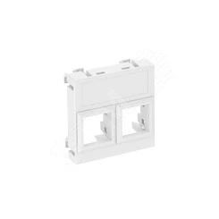 Корпус компьютерной розетки Modul45 тип LE (прямой) 45x45 мм (черный) Корпус компьютерной розетки Modul45 тип LE (прямой) 45x45 мм (черный)