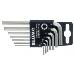 Набор шестигранных ключей 7 шт (1.5 - 6 мм) Набор шестигранных ключей 7 шт (1.5 - 6 мм)