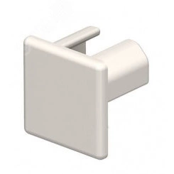 Заглушка кабельного канала торцевая WDK 15x15 мм (ПВХ, кремовый)