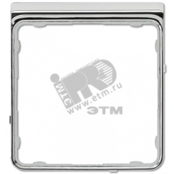 Рамка внешняя цветная полированный хром Рамка внешняя цветная полированный хром