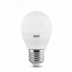 Лампа светодиодная LED 7 Вт 590 Лм 6500К холодная E27 Шар диммируемая Black Gauss