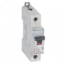 Выключатель автоматический однополюсный 40А С DX3 6kA/10kA