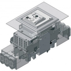 Уплотнитель двери IP40 для стац. и втыч. ВА50-39Про (с мотор.приводами или с повор. рукоятками) или для выдв. ВА50-39Про с мотор. приводами