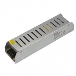 Источник питания компактный 12 V 120 W с разъемами под винт, без влагозащиты (IP23) Источник питания компактный 12 V 120 W с разъемами под винт, без влагозащиты (IP23)