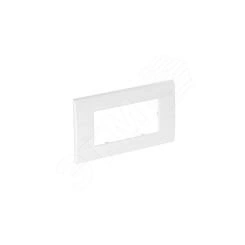 Рамка двойная Modul45 (универс., 84x140 мм, белый) Рамка двойная Modul45 (универс., 84x140 мм, белый)