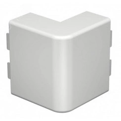 Крышка внешнего угла кабельного канала WDK 40x110 мм (ПВХ, белый) Крышка внешнего угла кабельного канала WDK 40x110 мм (ПВХ, белый)