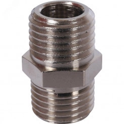 Ниппель НН 1/4 никелированный