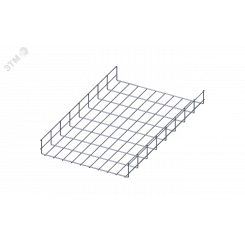 Лоток проволочный прямой диаметр проволоки 4 мм ПП4.450.85.3000.8.1 Лоток проволочный прямой диаметр проволоки 4 мм ПП4.450.85.3000.8.1
