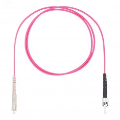 Шнур оптический коммутационный (патч-корд), SC-ST симплекс simplex OM4, нг(А)-HF, маджента, 7,0 м