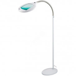 Лупа напольная , 3D, с подсветкой 42 LED, белая Лупа напольная , 3D, с подсветкой 42 LED, белая