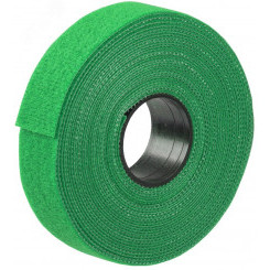 Хомут-липучка для кабеля 20ммх5м зеленый (5м/рулон)